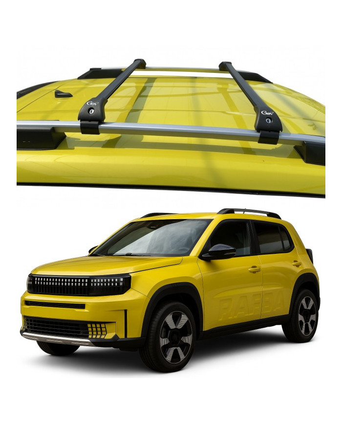 Barre portatutto family per Fiat Grande Panda