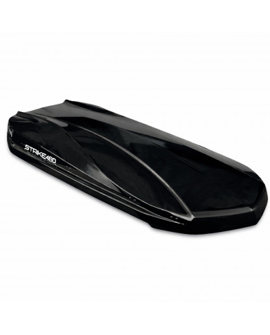 Box da tetto Strike 480 Dual-side Nero Lucido