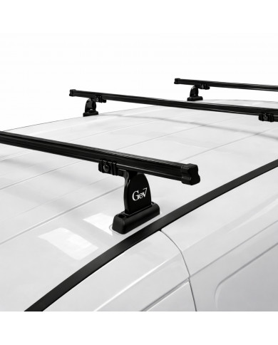 3 Pre-mounted professional bars for Fiat Doblò, Citroen Jumper and Peugeot Boxer