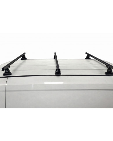 3 Pre-mounted professional bars for Fiat Talento, Nissan NV300, Nissan Primastar, Opel Vivaro and Ranault Trafic