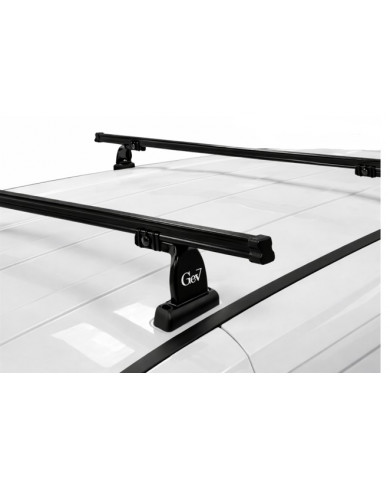 2 Pre-mounted professional bars for Fiat Doblò