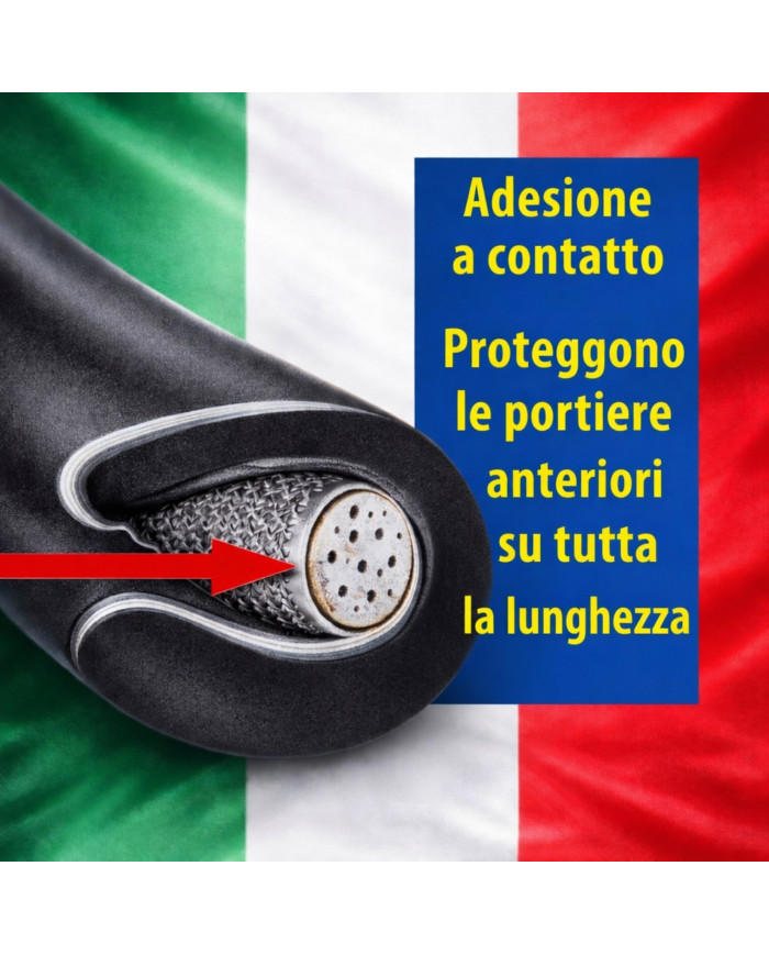 Paraporte nero per portiere anteriori