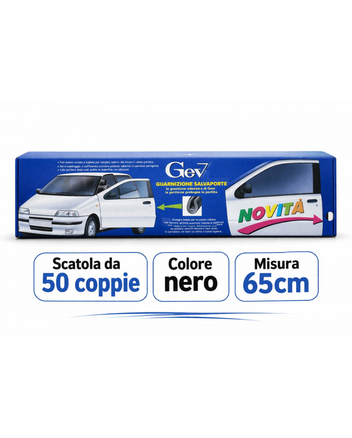 Paraporte nero 50 coppie