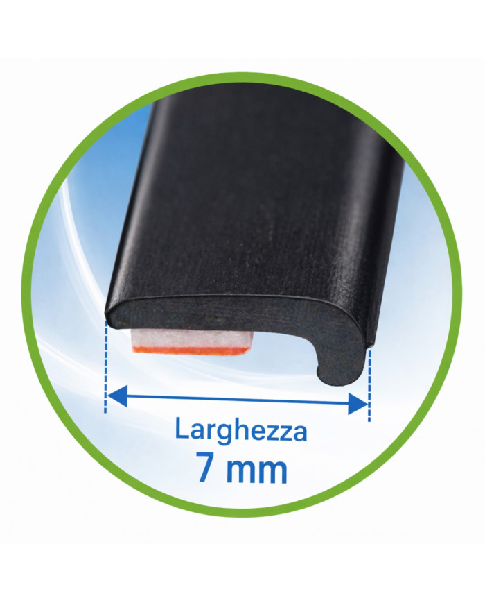 Paraporte nero 50 coppie