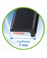 Paraporte nero 50 coppie