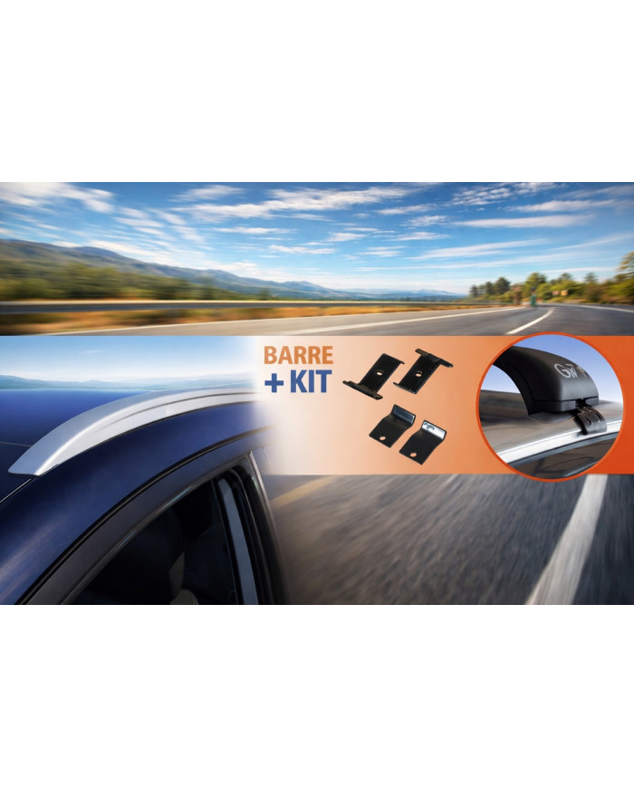 Barre portatutto per Fiat Panda III serie, 4x4 e Panda Cross