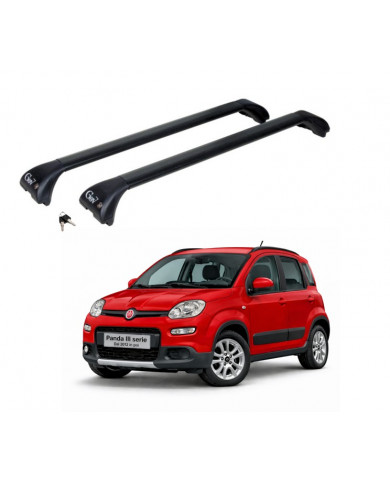 Barre portatutto per Fiat Panda III serie, 4x4 e Panda Cross
