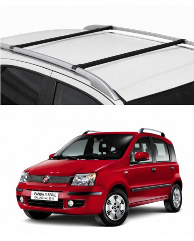 Barre portatutto per Fiat Panda II serie