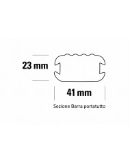 Barre portatutto per Fiat Sedice e Suziki SX4