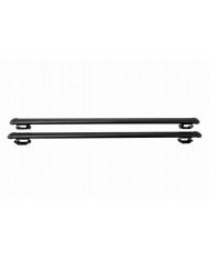 Barre portatutto Universali per vetture con rails staccati dal tetto (Lunghezza barre 130 cm)