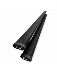 Barre portatutto Universali per vetture con rails staccati dal tetto (Lunghezza barre 109 o 126 cm)