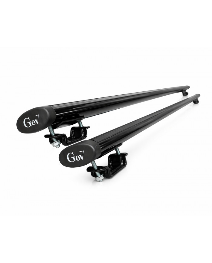 Barre portatutto Universali per vetture con rails staccati dal tetto (Lunghezza barre 109 o 126 cm)