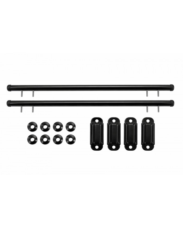 Barre portatutto Universali per vetture con rails staccati dal tetto (Lunghezza barre 109 o 126 cm)