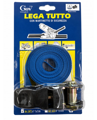 Cinghia a martinetto 5 metri