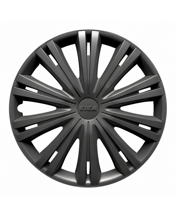 Coppe ruota Giga black (4 pezzi)