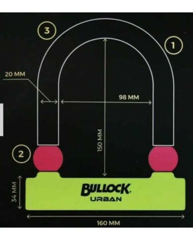 Bullock urban bike lock