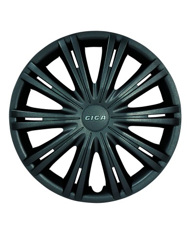 Coppe ruota Giga black (4 pezzi)