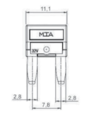 Mini fusibili (25 pezzi)