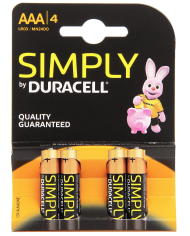 Pile duracell simply AAA