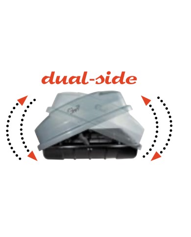 Roof Box Space 420 Dual-side