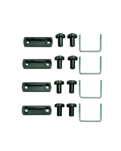 U-shaped fastener for bars up to 80mm (4 pieces)