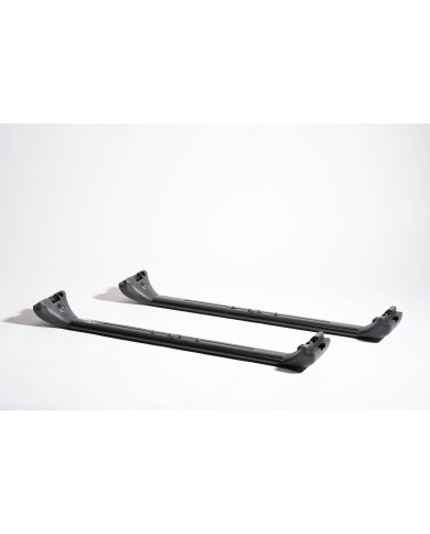 Pre-mounted roof rack bars for Fiat Panda III series and 4x4 with integrated longitudinal bars