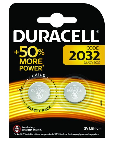 Pile duracell 2032