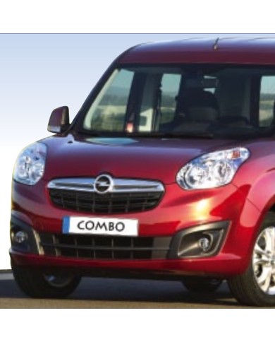 3 Pre-mounted roof bars for Fiat Doblò and Opel Combo