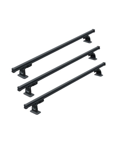 3 Pre-mounted professional bars for Fiat Doblò and Opel Combo