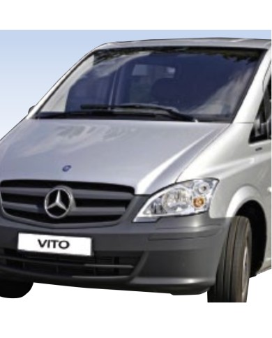 3 Pre-mounted professional bars for Mercedes Vito and Mercedes Viano