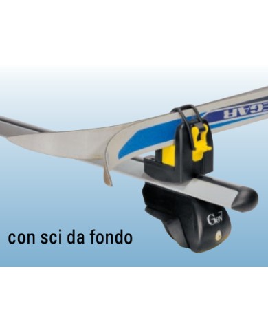 Rubber ski rack plugs