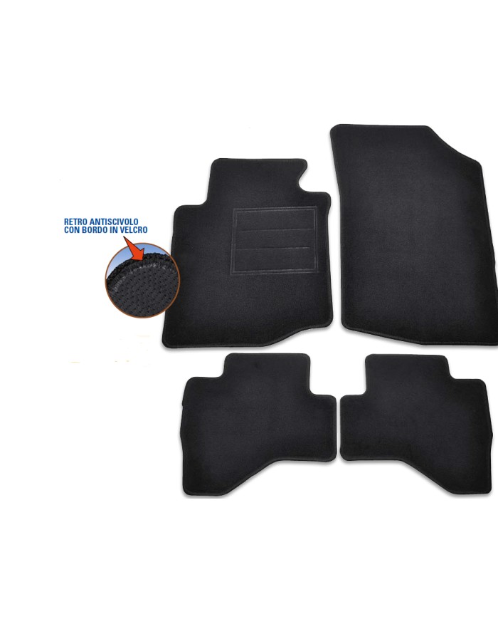 Specific carpet mats for Fiat Panda III series (2012...)
