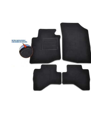 Specific carpet mats for Renault Clio III and IV and Captur