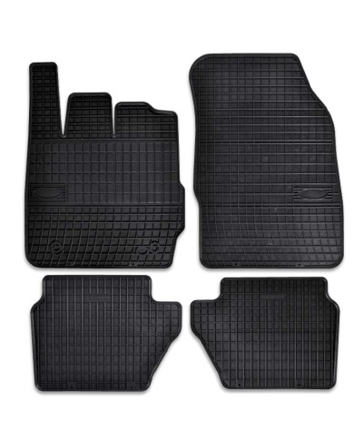Specific rubber mats for fiat 500 X with holes and Jeep Renegade