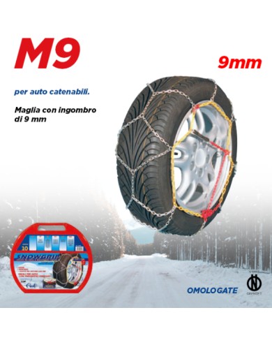 Snow chains 9 mm (Group 6.5)