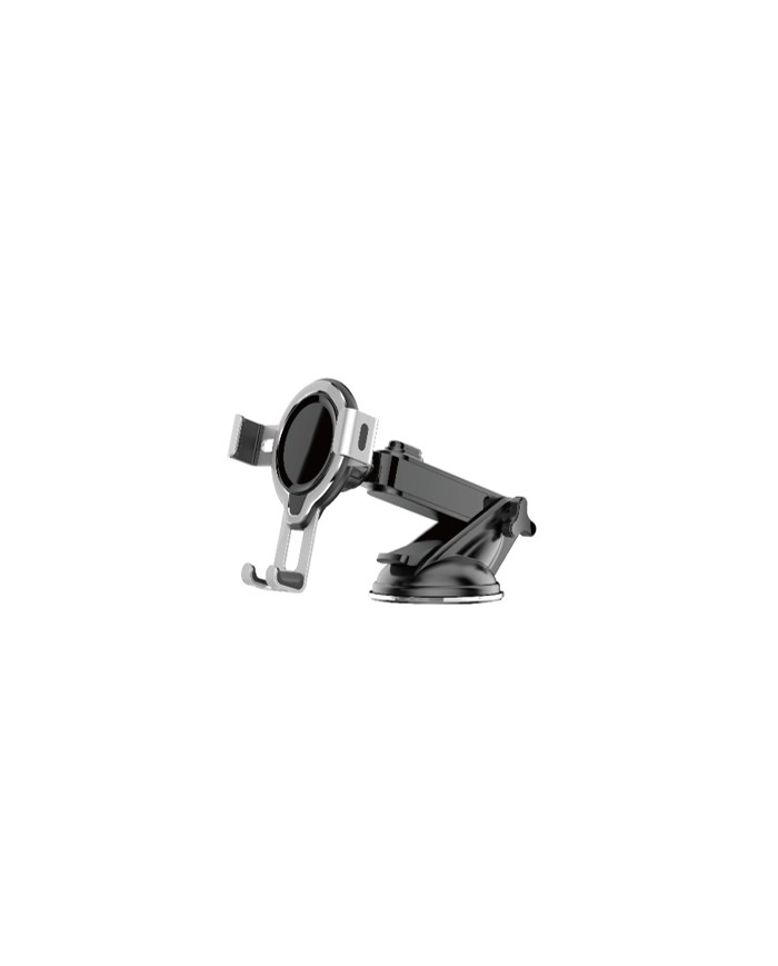 Gravity suction cup cell phone holder