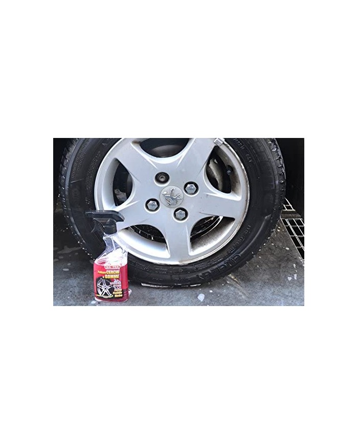 Pulitore cerchi e gomme