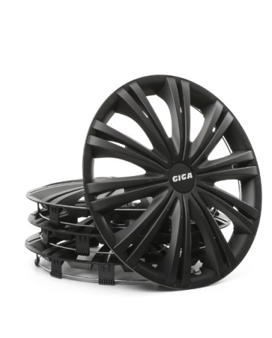 Coppe ruota Giga black (4 pezzi)