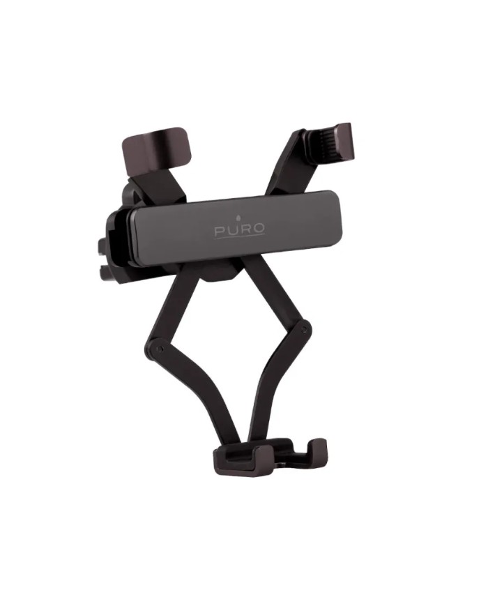 Gravity cell phone holder for vents