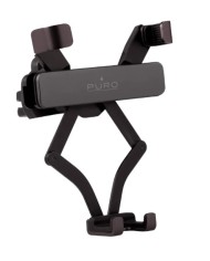 Gravity cell phone holder for vents