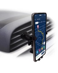 Gravity cell phone holder for vents