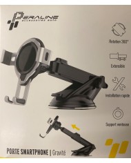 Gravity suction cup cell phone holder