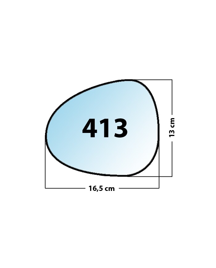 copy of Specchietto di ricambio SX-lato guidatore