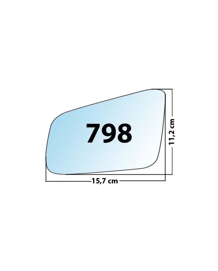 copy of Specchietto di ricambio SX-lato guidatore