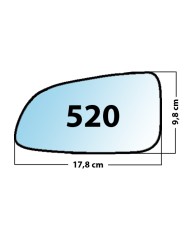copy of Specchietto di ricambio SX-lato guidatore