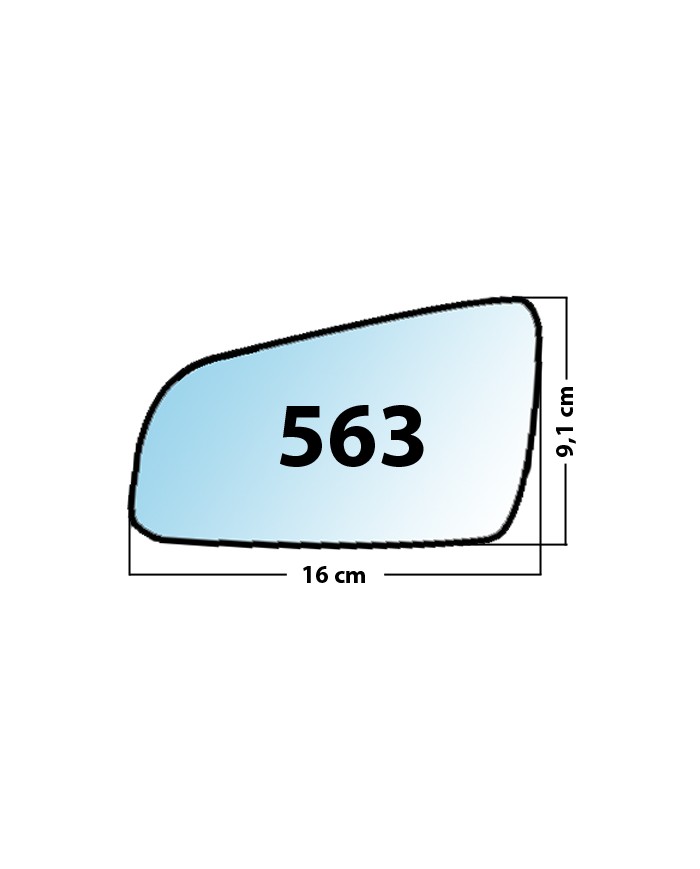copy of Specchietto di ricambio SX-lato guidatore