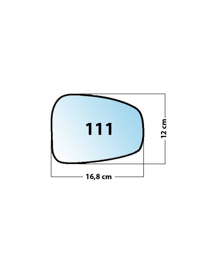 copy of Specchietto di ricambio SX-lato guidatore