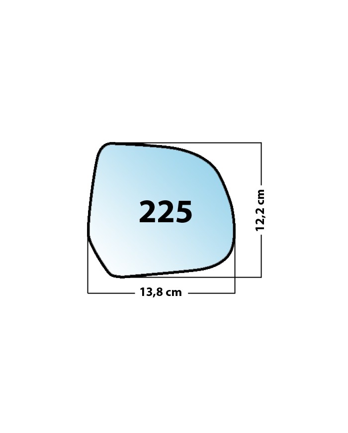 copy of Specchietto di ricambio SX-lato guidatore