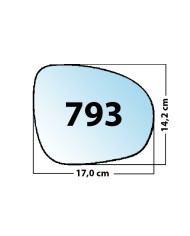 copy of Specchietto di ricambio SX-lato guidatore