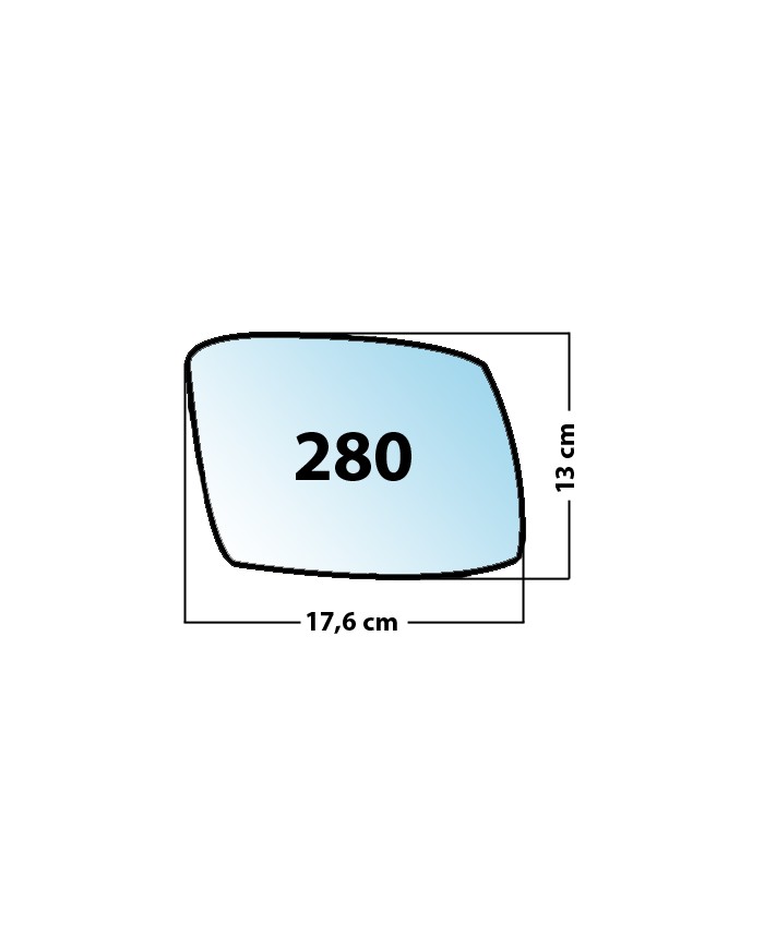 copy of Specchietto di ricambio SX-lato guidatore